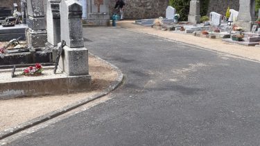 Bénévoles cimetière de Vezins