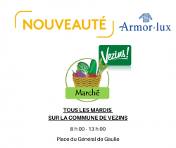 Nouveauté sur votre marché de Vezins