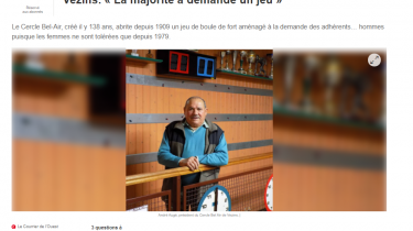 Courrier de l’Ouest – 04.10.2020