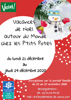 Les P’tits Potes – Vacances de Noël