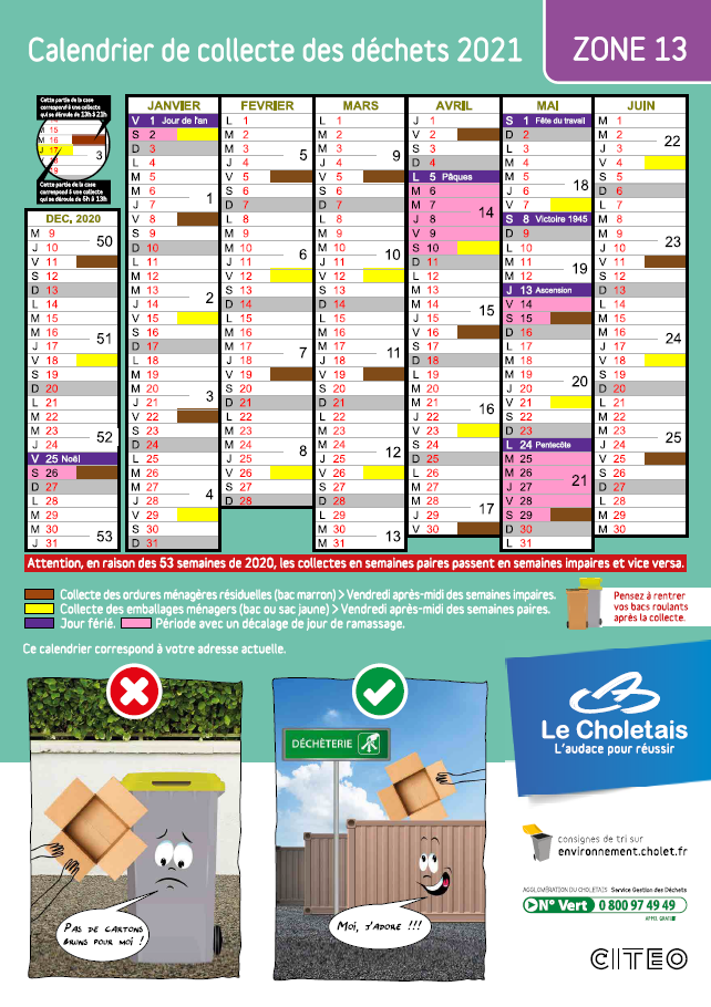 Calendrier Poubelles Agen 2023 Calendriers De Collecte Des Déchets 2021 | Commune De Vezins