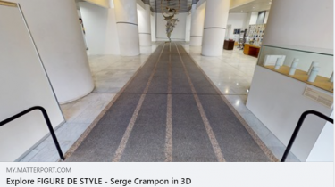 Visite virtuelle exposition « Figure de style » de Serge Crampon