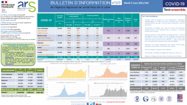 COVID19 – Bulletin d’information n°177