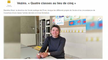 Le Courrier de l’Ouest – 13.04.2021