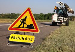 Routes départementales – Fauchage des accotements