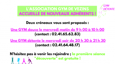 Association – Rejoignez la Gym Détente !