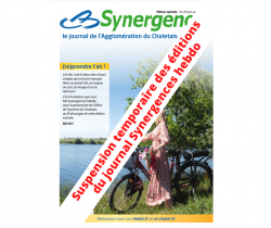 Synergences hebdo : Suspension des éditions