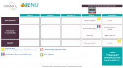 Restauration scolaire – Menus semaine 35