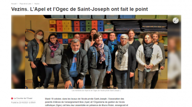 Le Courrier de l’Ouest – 23.10.2021