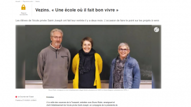 Le Courrier de l’Ouest – 27.10.2021