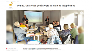 Le Courrier de l’Ouest – 17.10.2021