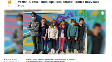 Le Courrier de l’Ouest – 12.10.2021