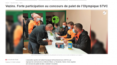 Le Courrier de l’Ouest – 11.11.2021