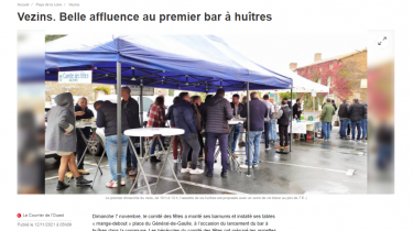 Le Courrier de l’Ouest – 12.11.2021