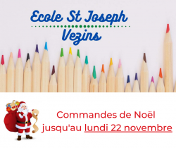 Ecole St Joseph – Commandes de Noël