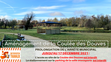 Infos Travaux | Point sur l’aménagement de la Coulée des Douves