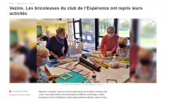 Le Courrier de l’Ouest – 07.11.2021