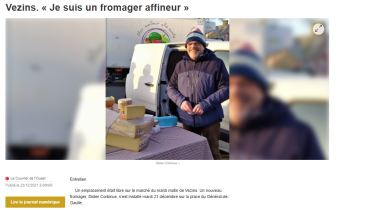 Le Courrier de l’Ouest – 24.12.2021