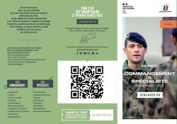 L’armée de terre recrute !