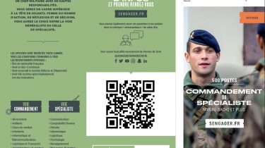 L’armée de terre recrute !