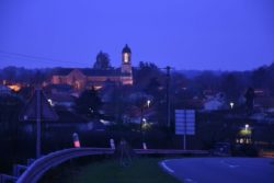 Éclairage du clocher de l’église St-Pierre