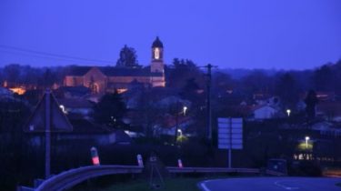 Éclairage du clocher de l’église St-Pierre