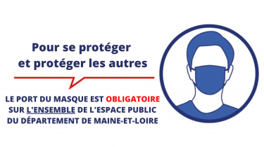 Le port du masque redevient obligatoire à l’extérieur