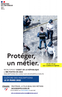 La Police Nationale recrute !