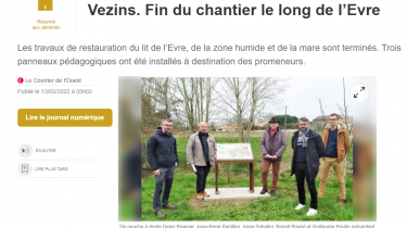 Le Courrier de l’Ouest – 13.03.2022