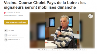 Le Courrier de l’Ouest – 14.03.2022