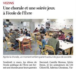 Le Courrier de l’Ouest – 17.03.2022