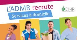 L’ADMR recrute : aides à domicile et auxiliaires de vie