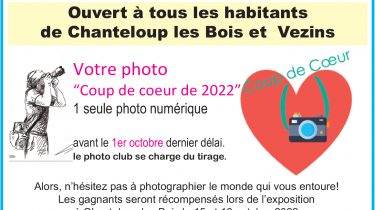 Concours photo du Club de Chanteloup-les-Bois