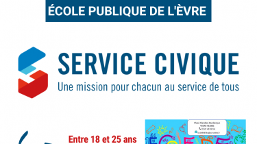 École de l’Èvre recrutement Service Civique