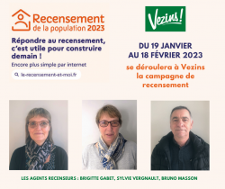 Recensement du 19 janvier au 18 février 2023