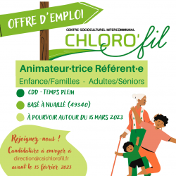 Chloro’fil – Offre d’Emploi