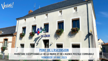 Ascension – Fermeture exceptionnelle mairie et APC