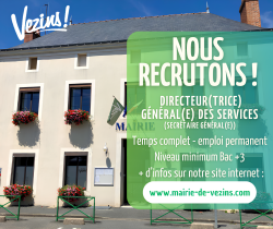 Offre d’emploi – Directeur Général des Services