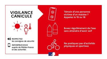 VIGILANCE ROUGE CANICULE 