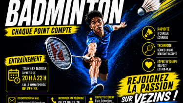 Envie de découvrir le Badminton ?
